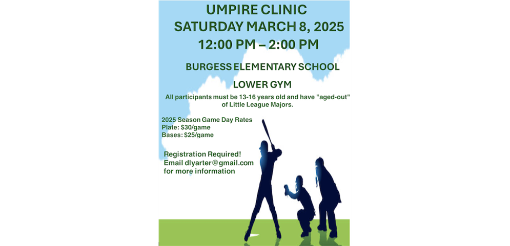 2025 SLL Youth Ump Clinic
